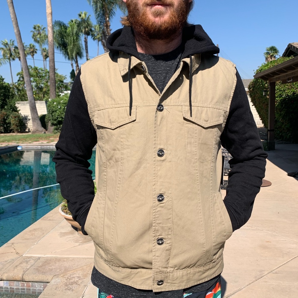NWT Hurley two-two tone jacket